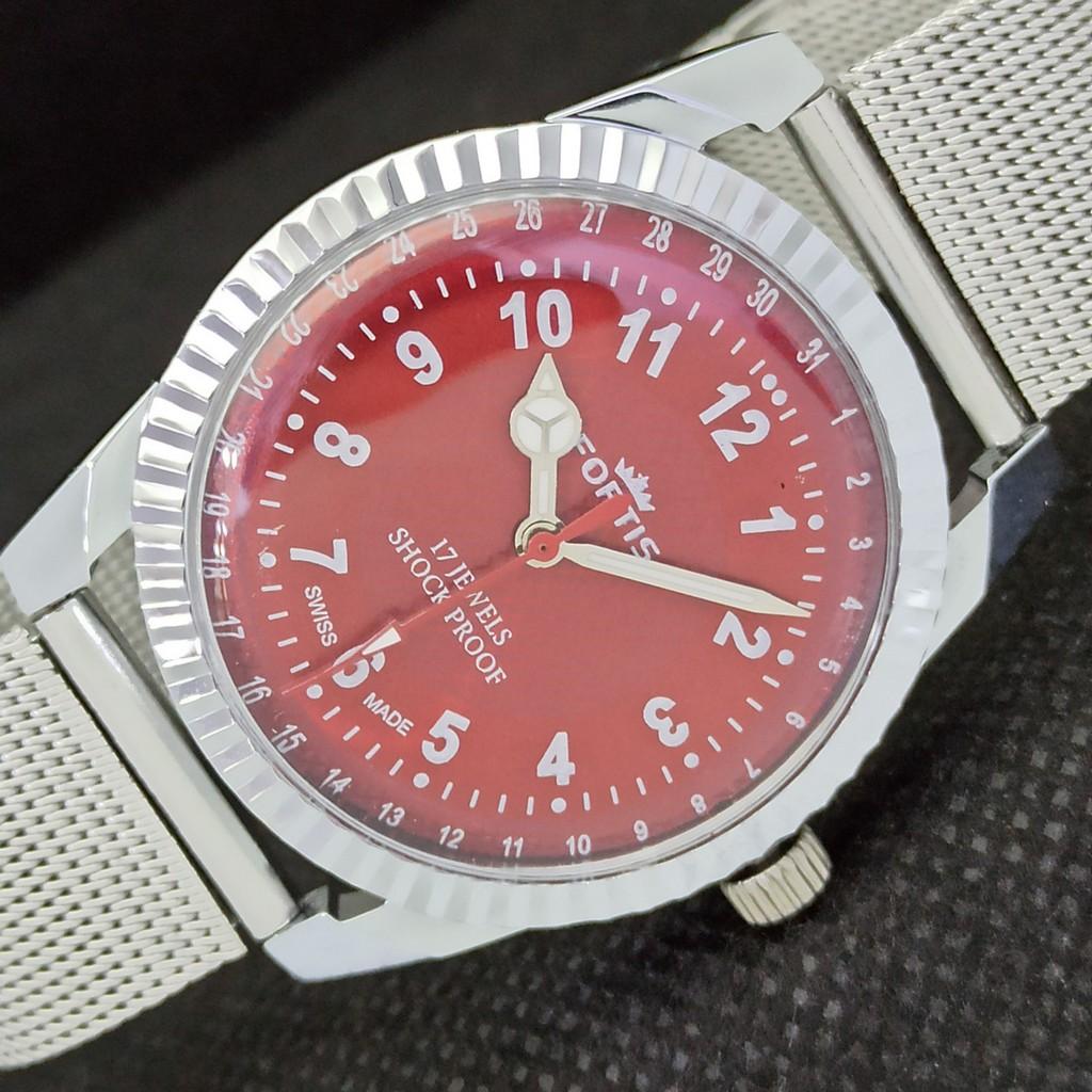 

КОЛЛЕКЦИОННЫЕ СТАРЫЕ ВОССТАНОВЛЕННЫЕ ШВЕЙЦАРСКИЕ МУЖСКИЕ НАРУЧНЫЕ ЧАСЫ С ЗАВОДОМ + 1 РЕМЕШОК a294121-1 Sku555-a294121