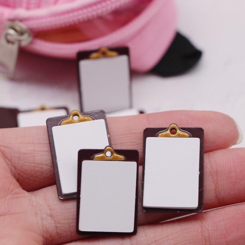 Miniature Dollhouse White Paper Writing Board for BJD Dolls