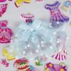 2 Sheets/Bag Princess Dress Up Stereo Bubble Sticker Kawaii Kids Toy Sticker 3D Foam Sticker  Girls