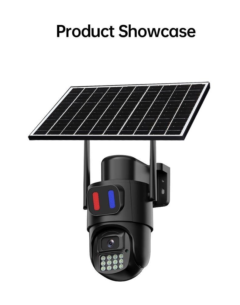 4G Outdoor Solar HD Camera with 5MP Smart Monitoring