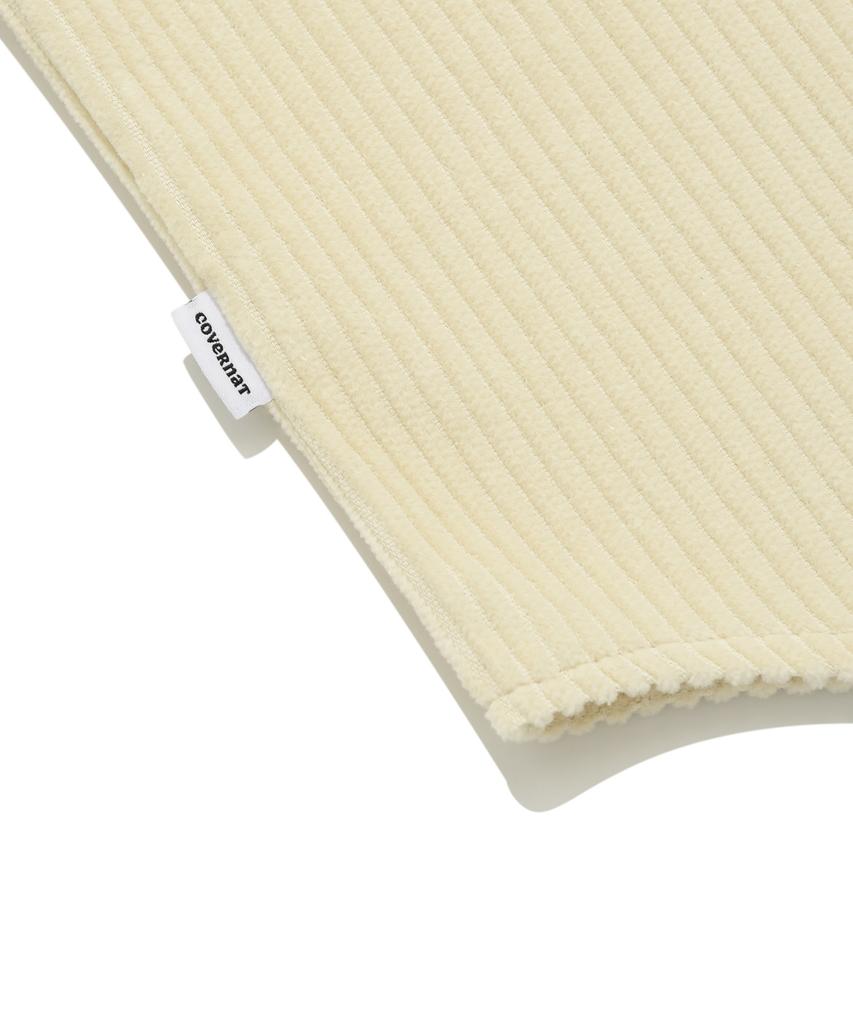 COVERNAT WOMAN Corduroy Shirt Ivory