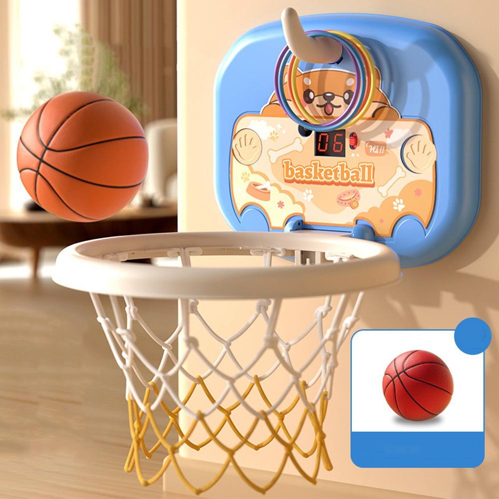 Scorable Scoreboard Toddler Basketball Hoop Cartoon Animal Mini Basketball Hoop  Outdoor Sports