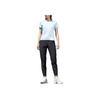 Anta Solid Color Logo Elastic Drawstring Sports Pants Women bottoms Black 162225501-1
