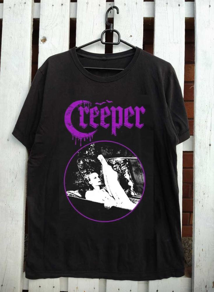 NEW Creeper Band Gift Fan Short Sleeve Cotton Black All Size TShirt HA17 Unisex T-Shirt
