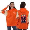 Jujutsu Kaisen Men’s European & American Patchwork Hooded Sweatshirt