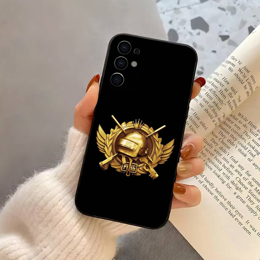 Game P-PUBG-es Phone Case Black Silicone Soft For Samsung S25,S24,S21,S22,S23,S30,Ultra,S20,Plus,Fe,Lite