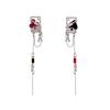 Playing Cards Dangle Ear Rings Sweet Korean Temperament Tassels Earrings Fashion Statement Everyday Wear Jewelry