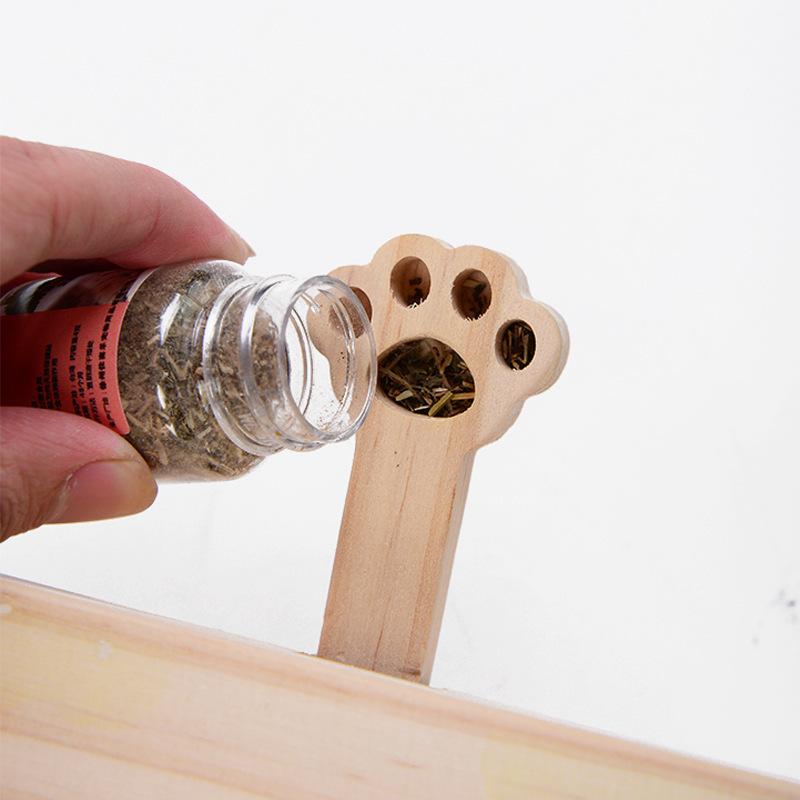 Cat Supplies Catnip Toys Solid Wood Whack-a-mole Cat Toys Interactive Funny Cat Toys Pet Supplies