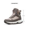 Botas de Neve Masculinas de Cano Alto com Plus Veludo Quente, Botas Impermeáveis e Antiderrapantes de Inverno Um Presente para Marido e Pai