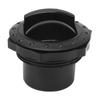 4PCS Dashboard Air Conditioning Outlet Deflector 60mm Hole Universal Knob Style Black for RVs Buses Yachts