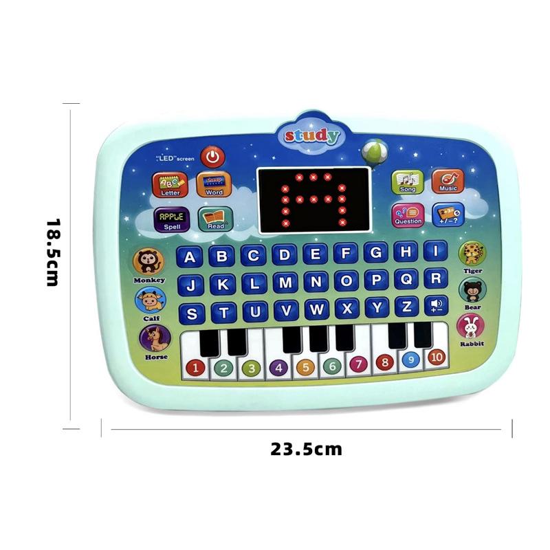 Multifunctional LED Screen Learning Tablet with Touch Screen and Talking Pen for Early Education