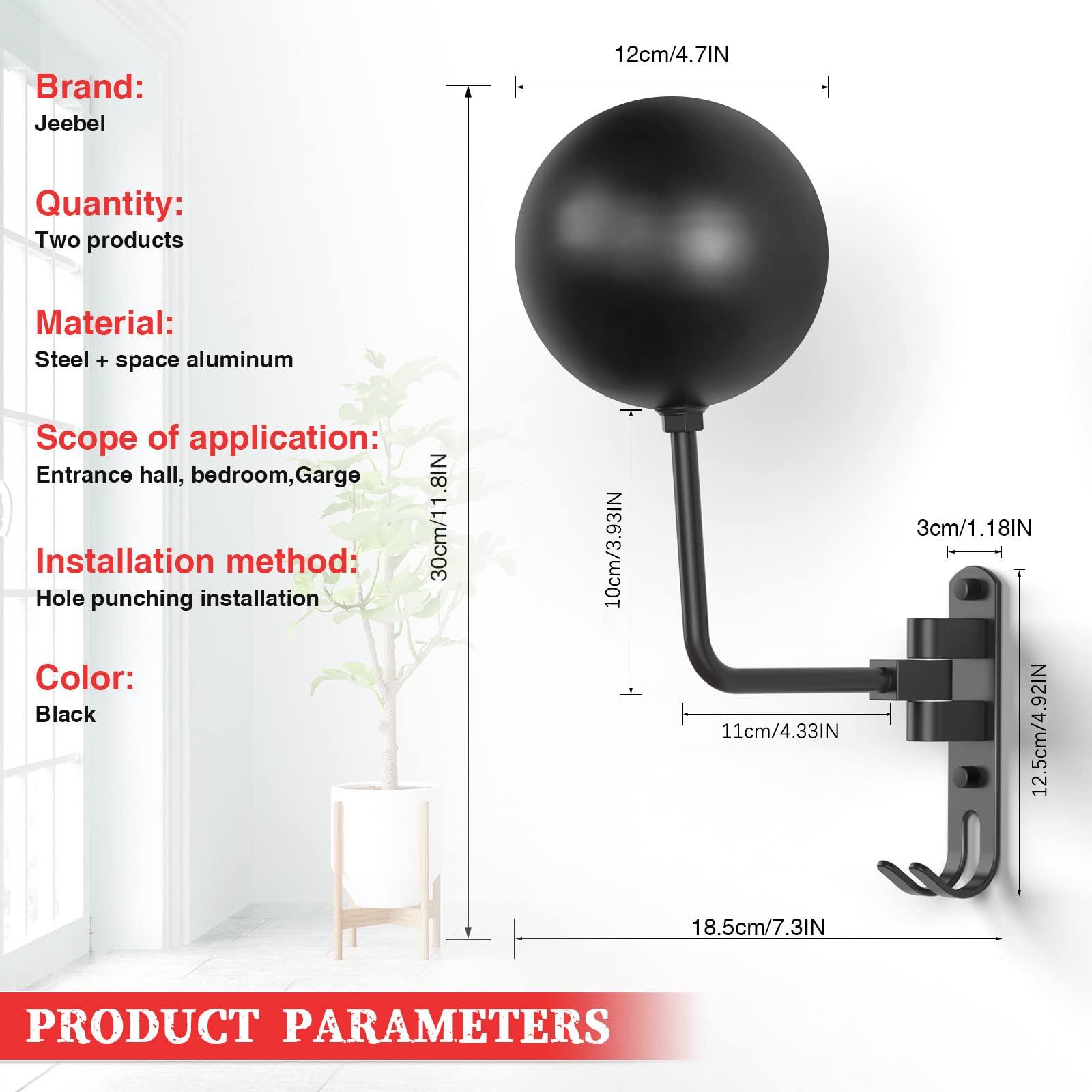 

Motorcycle Accessories Wall-mounted Metal Motorcycle Helmet Holder With Hooks 180° Rotation Helmet Racks for Hat Cap Sportswear чёрный