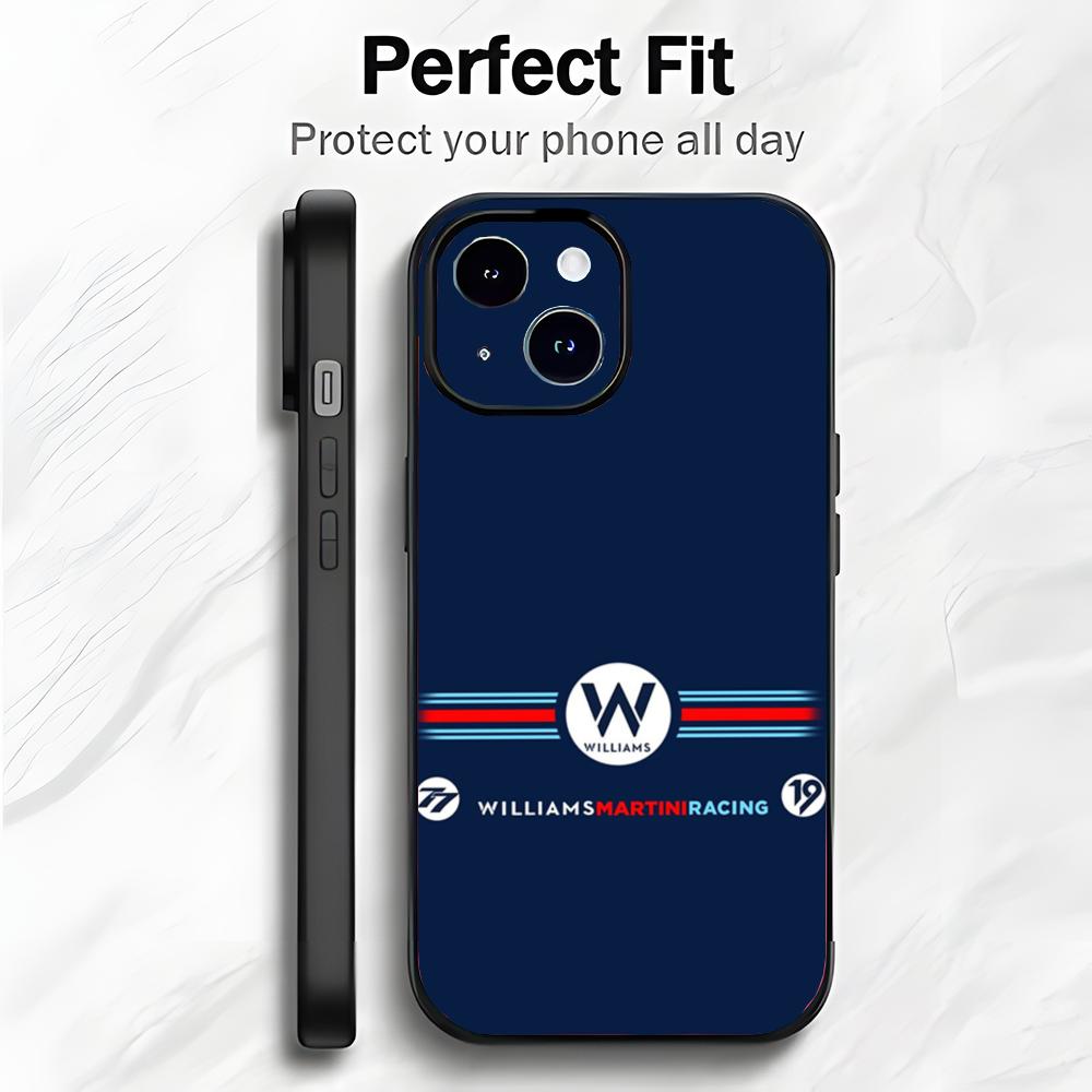Motorsport Sponsor M-Martini Racing Phone Case Phone Case Soft Packaging Lightweight For iPhone17 16 15 14 13ProMax