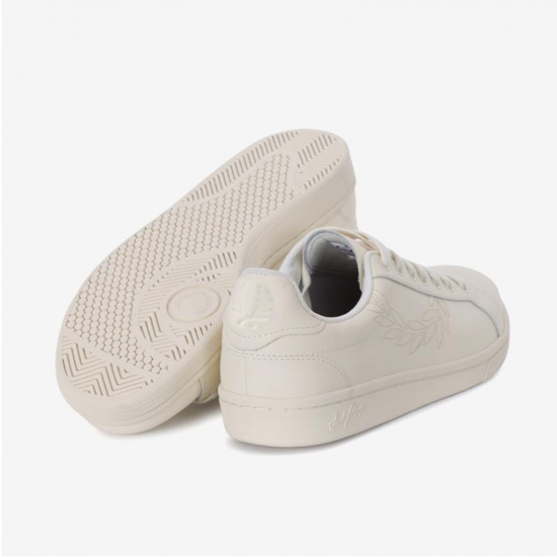 Fred Perry Men S SneakerS B721 Leather Embroidered overSized Branded
