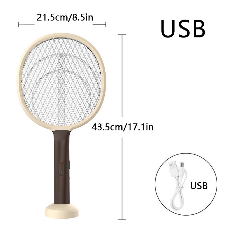 Foldable Electric Mosquito Killer Swatter USB Rechargeable Mosquito Repellent Trap Outdoor Portable Insect Flies Bug Zapper