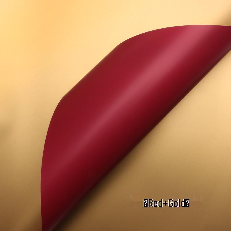 

Roland Gold Foil Flower Wrapping Paper - Korean Style, Two-Color, Waterproof, Light Luxury Bouquet Packaging