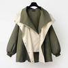 Korean-Style Mid-Length Trench Coat 2025: Women's High-End Spring/Autumn Casual Jacket