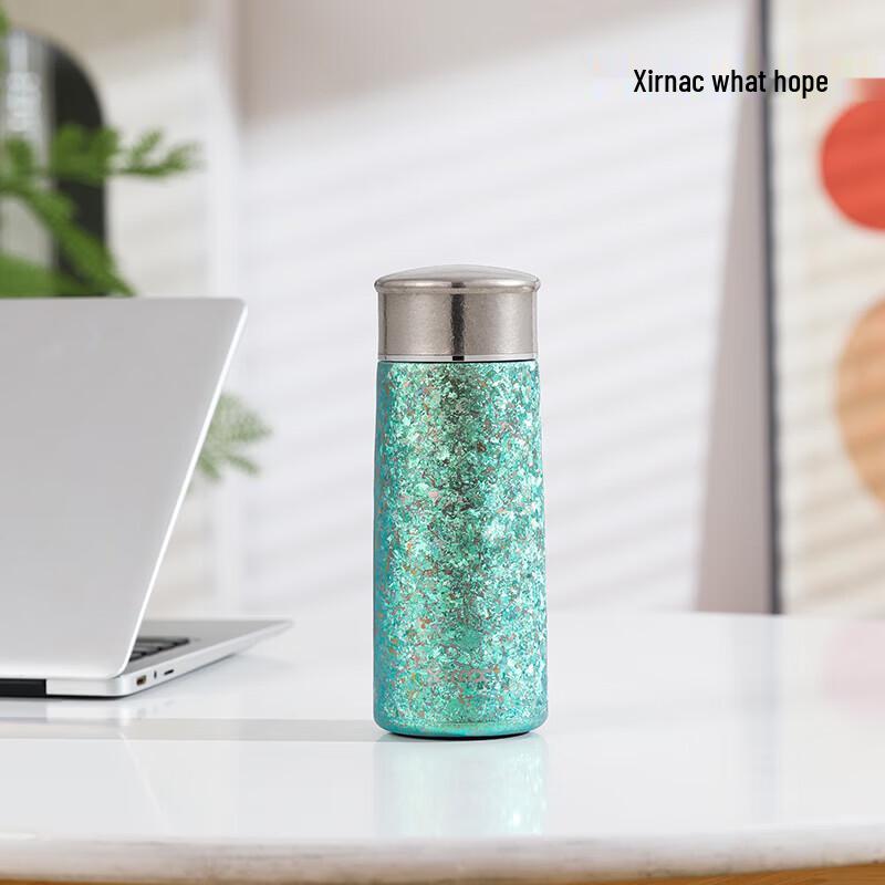 XIMX Pure Titanium Insulated Tea Cup with Infuser