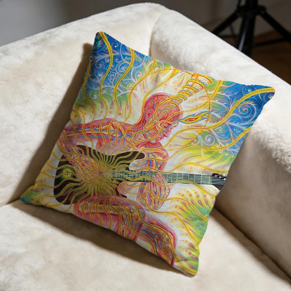 Fashion AAlex Greyiou Cushion Cover Soft Decorative Pillow Case Suitable for Bedroom Sofa Car Travel Use