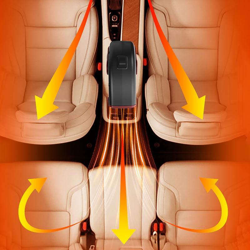 12V Car Heater Cooler Fan Winter Windshield Fast Heating Machine Defroster Defogger