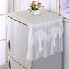 Purple Refrigerator Towel Dust Cover Lace Single Door Washing Machine Cover Towel