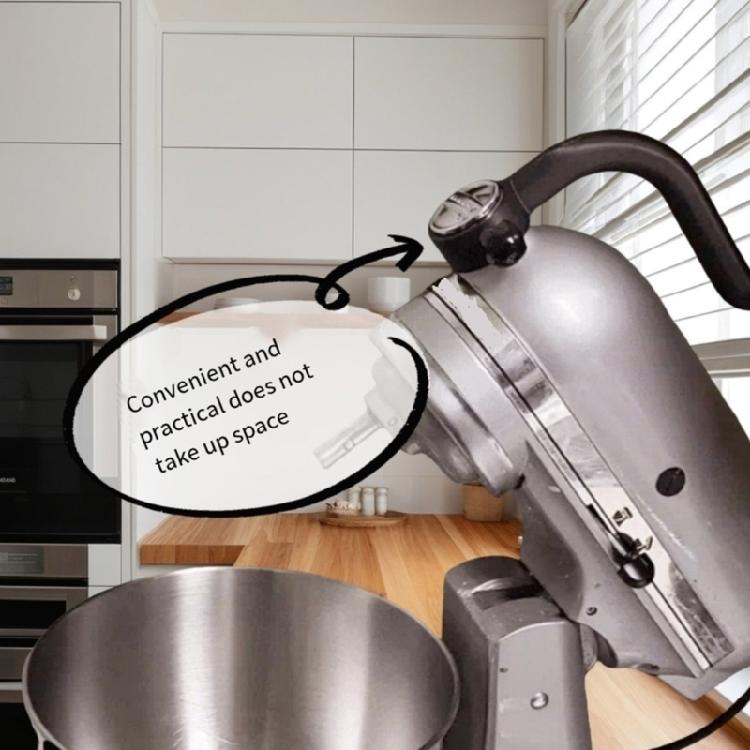 Ergonomischer Ersatzgriff für Küchenmaschine Zubehör Küchengerät Aufsatz Zubehör