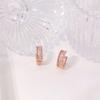 Dieuamour 14K Gold Pin Argente One-Touch Earrings