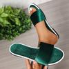 Fashion Winter Fleece Warm Slippers Non-slip House Hotel Shoes for Women Solid Flat Sandals Half Pack Flip Flops Men's Ladies Shoes