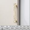 Retro Zinc Zinc Zinc Alloy Furniture Door Knob Unique Line Design Cabinet Handle  Drawer