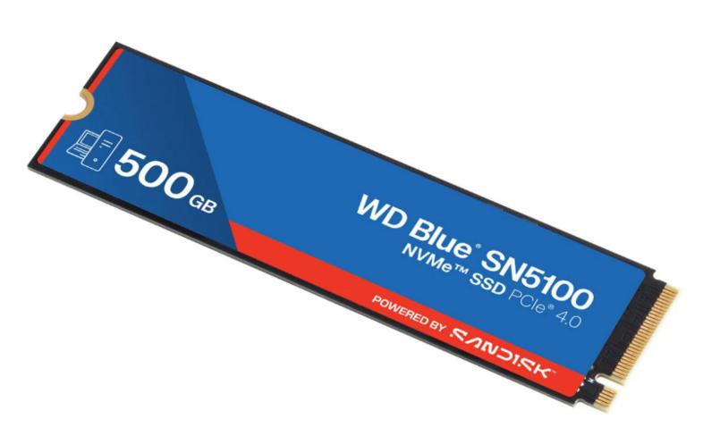 Sandisk wd blue sn5100 ssd 500gb blue-red
