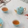 Yongfengyuan Blooming Travel Ceramic Tea Set