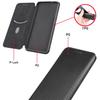 For Motorola Moto G Play (2021) Carbon Fiber Texture Horizontal Flip TPU + PC + PU Leather Case with Card Slot