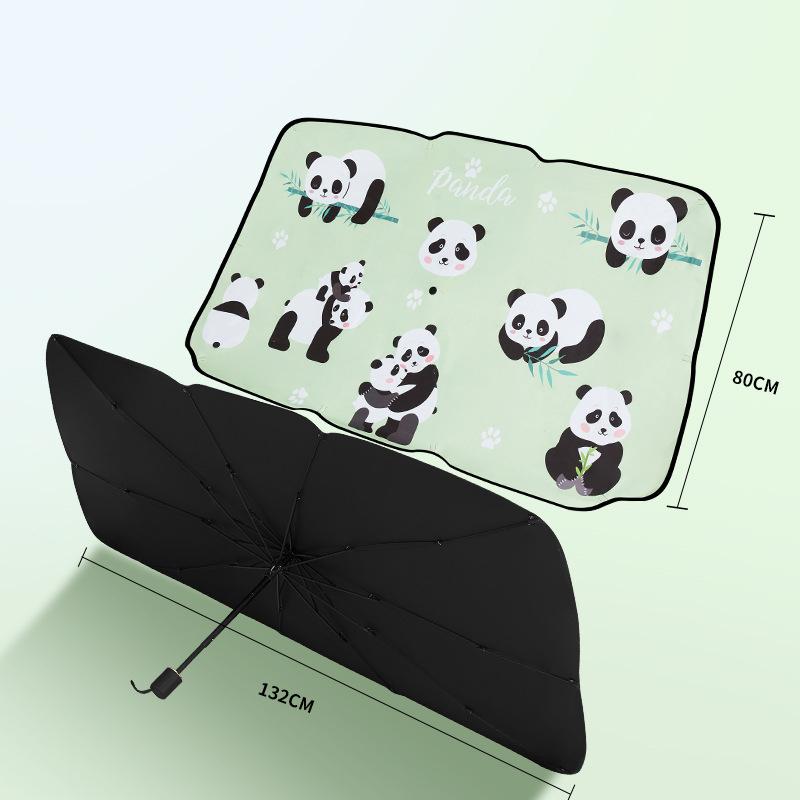 

Новый зонт для автомобиля, солнцезащитный козырек, складной зонт от солнца для охлаждения автомобиля, UPF50+, большой размер, складной зонт с защитой от УФ-излучения, 10 спиц