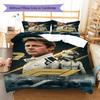 F1 Racing Car Movie Theme Print 3‑Pieces Duvet Cover Set Motorsport Sports Bedding Set Bedroom Home Decor Without Pillow Core Comforter