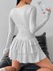 European & American Slimming Women's Long-Sleeve Autumn/Winter Dress