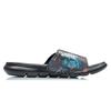 Li Ning Badfive Quiet Abrasion Resistant Slide Slippers Men's Black Blue ABTR007-4