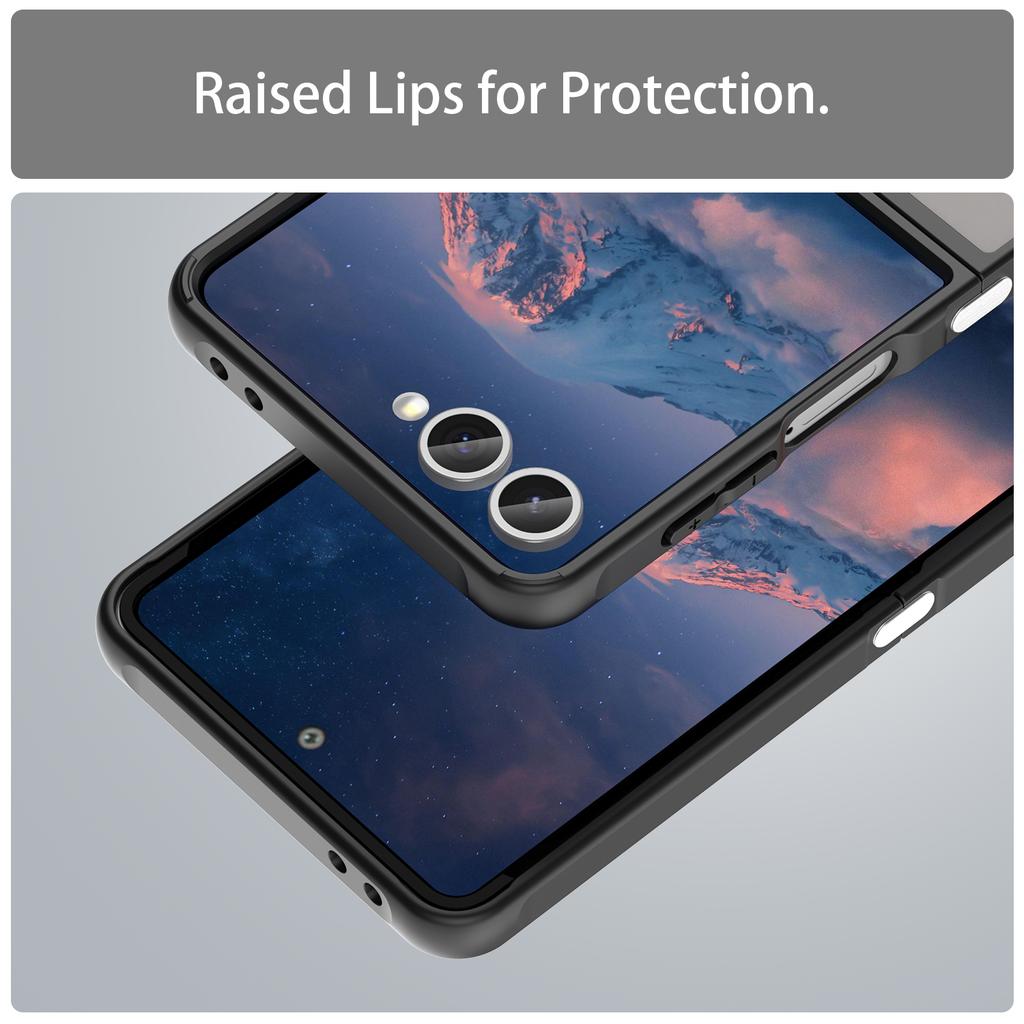 Z Flip7 Slim Matte For Magsafe Shockproof Case for For Samsung Galaxy Z Flip 7 PC TPU Hybrid Armor Magnetic Wireless Charging Cover
