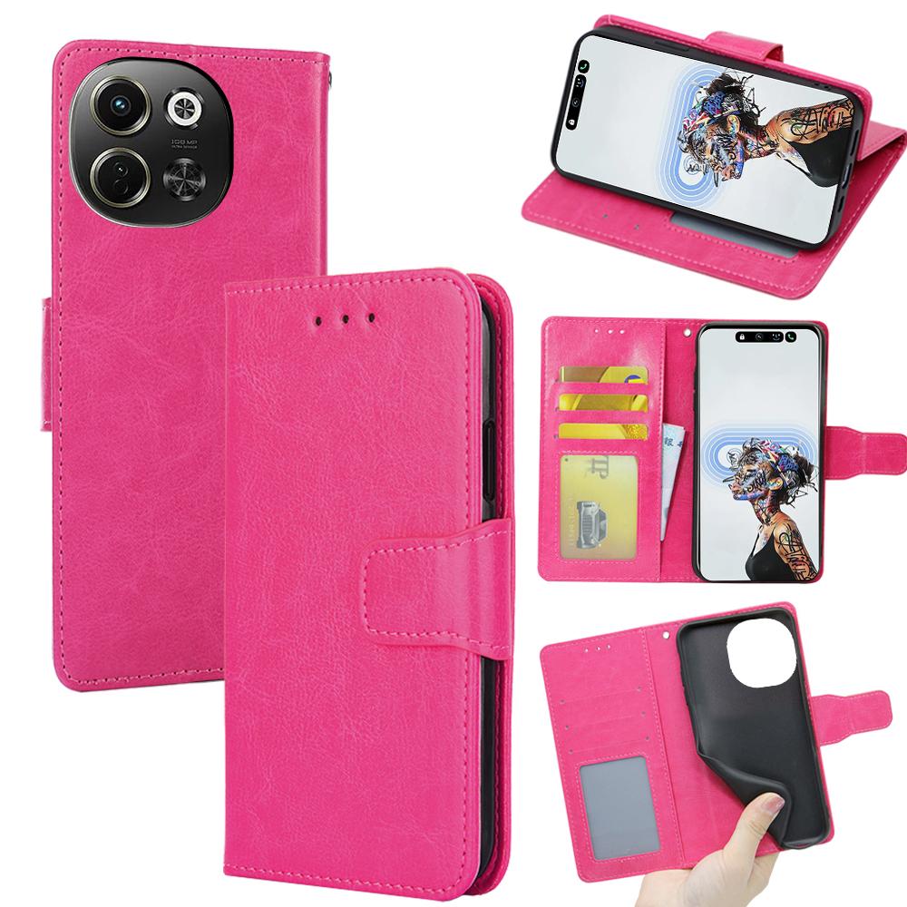 For TECNO Pova 6 Neo 5G/Spark 30 5G Case Wallet PU Leather+TPU Folding Stand Phone Cover