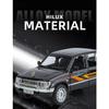 1/32 Toyota Hilux Off Road Pikap Kamyonet Alaşım Metal Diecast Model Araç Minyatür Sesli ve Işıklı Koleksiyon Hediye Çocuk Oyuncak