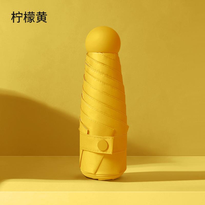 50% off vinyl parasol sunscreen UV protection sun umbrella weather and rain folding pocket umbrella