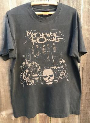 Vintage My Chemical Romance Band Tour Charcoal Unisex T-Shirt S-5XL