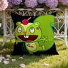 Anime H-Happy Tree F-Friends Cushion Cover Home & Car Dual-Scene Pillow Cover: Reversible for Premium Comfort