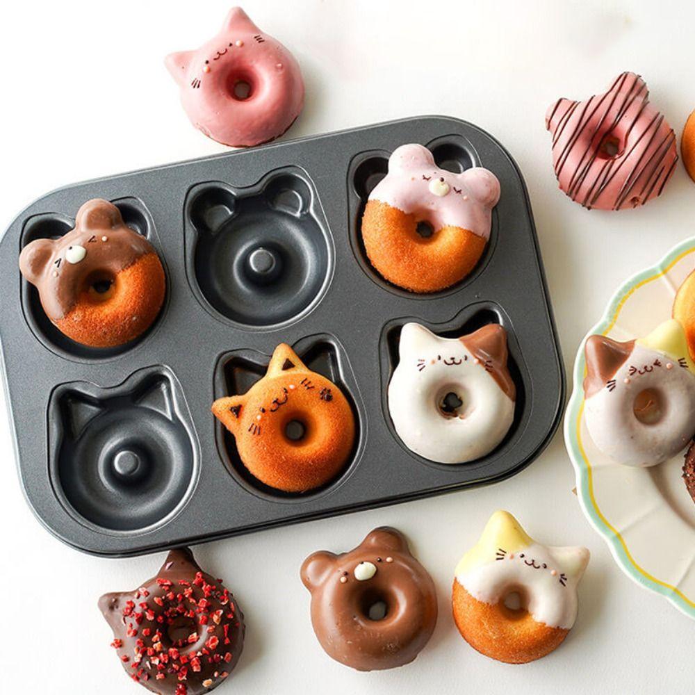 Carbon Steel Madeleine Cake Baking Pan 6/8 Cavity Dessert Baking Tray Bread Baking Mold  Pastry