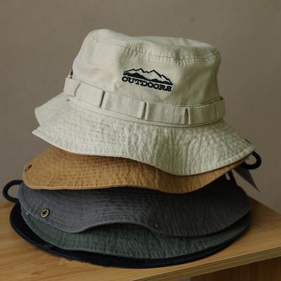 Japansk Tvättbar Fiskarhatt Damarbetsstil Retro Bassänghatt Utomhus Camping Solhatt Bergsklättringshatt Herr Solskyddshatt