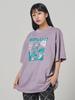 Akesi Godzilla Pigment Short Sleeve T-Shirt Purple
