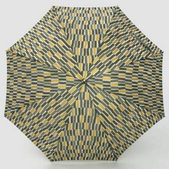 Parapluie Makita Shoten pour la pluie Long Jacquard Nordique Fabriqué en 16248831 Femmes, Parapluie, Parapluie, (Oeda), Kaki, Ouvert à la main, Japon,