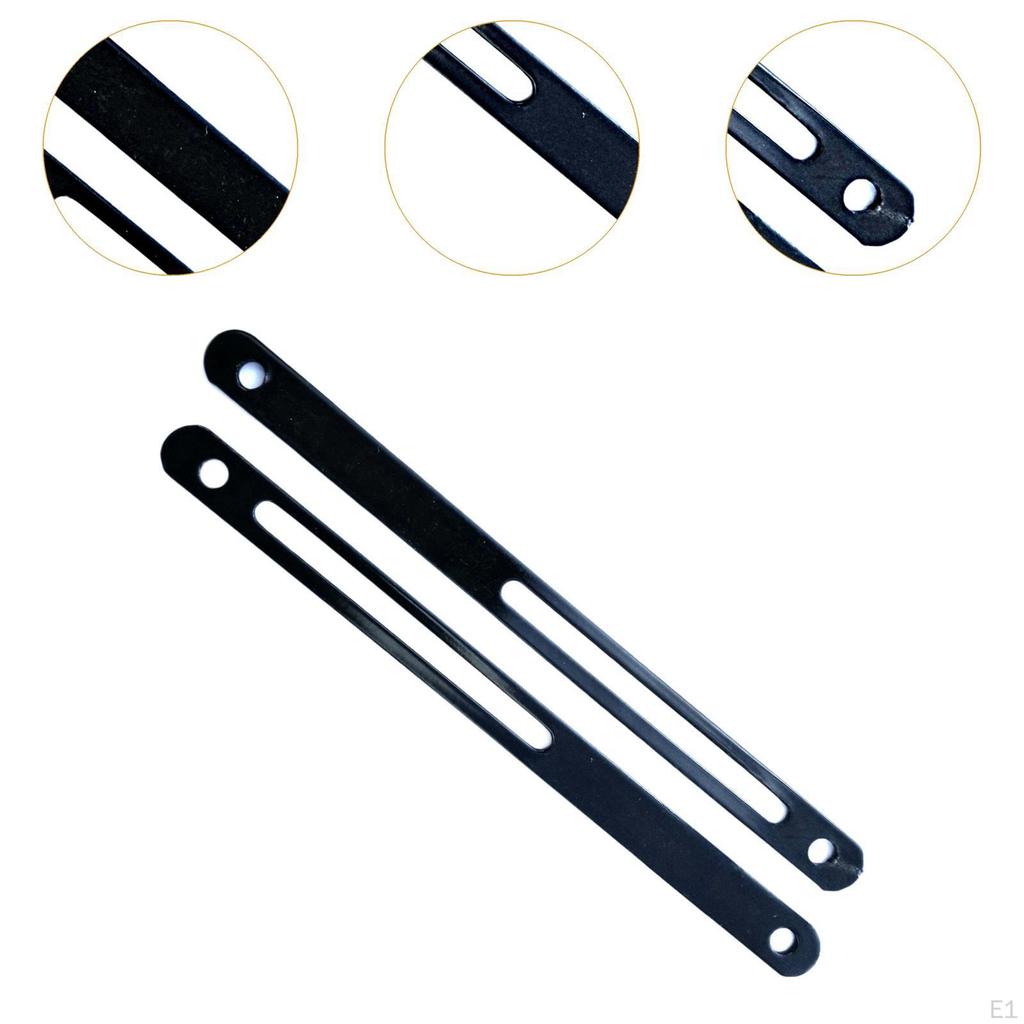 2 Pack Rear Rack Brackets, Connecting Rod, Practical And Stable, Flat for