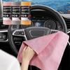 Microfiber Cloth 30 Pieces Reusable Car Cleaner Absorbent Reusable Cleaning Towels For Kitchen Auto Dish Lens Windshield Glass