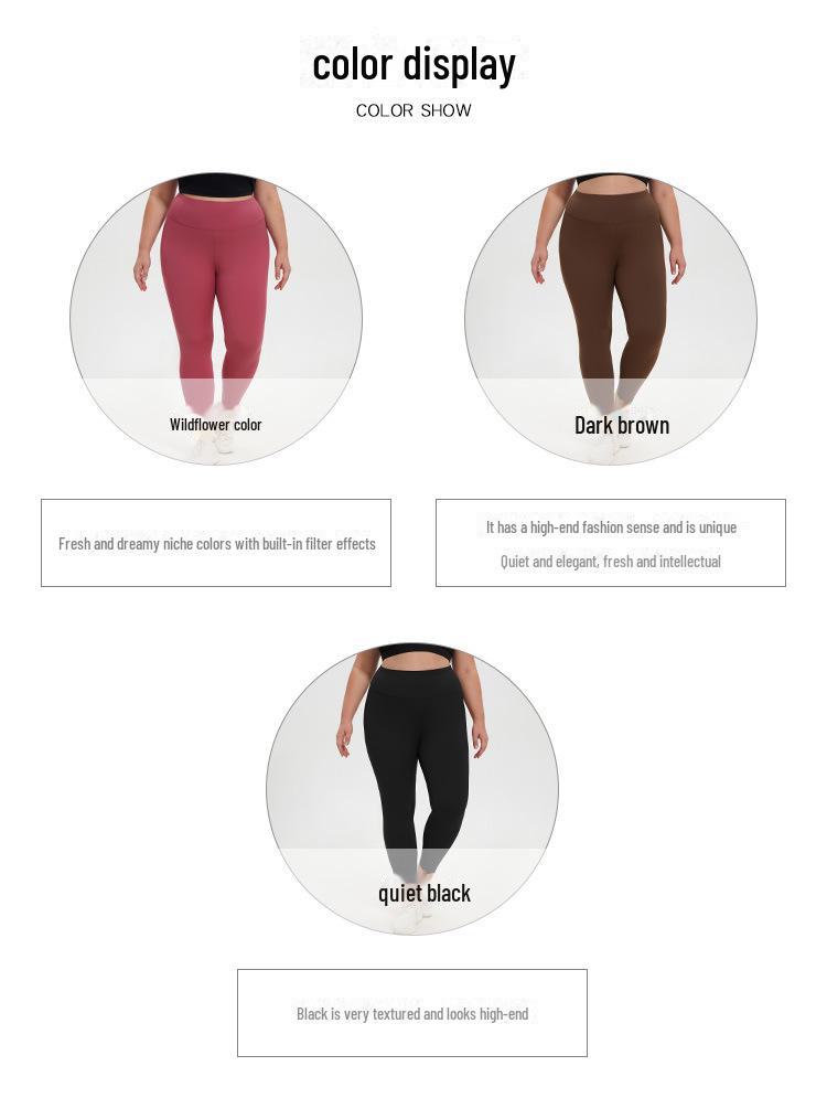 Women's High-Waist Peach Lift Yoga Pants – Seamless, Full-Length for Fitness