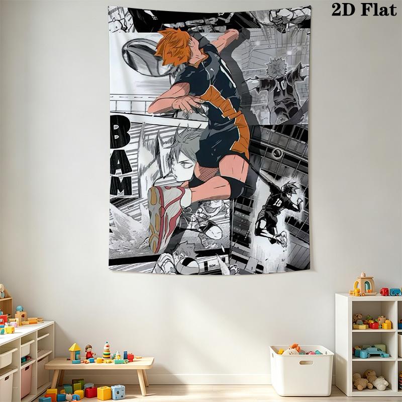 Haikyu!! Pattern Home Decor Tapestry, Wall Hanging, Decorative RV Wall Cloth.SGT0917228